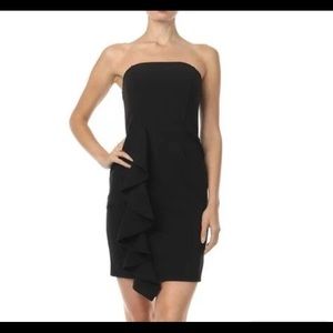 Jay X Jaygodfrey Anna Strapless Ruffle Dre…